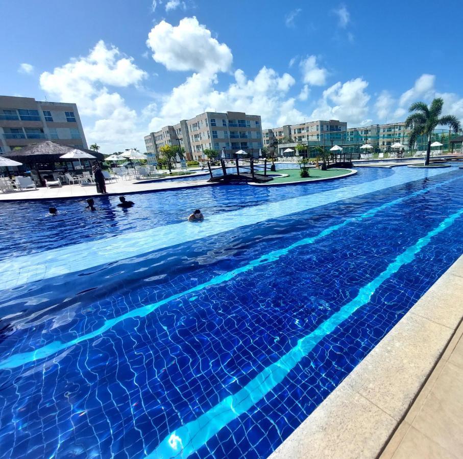 Flat Aconchegante, 3 Quartos, Condominio Muro Alto Em Pôrto das Galinhas Dış mekan fotoğraf