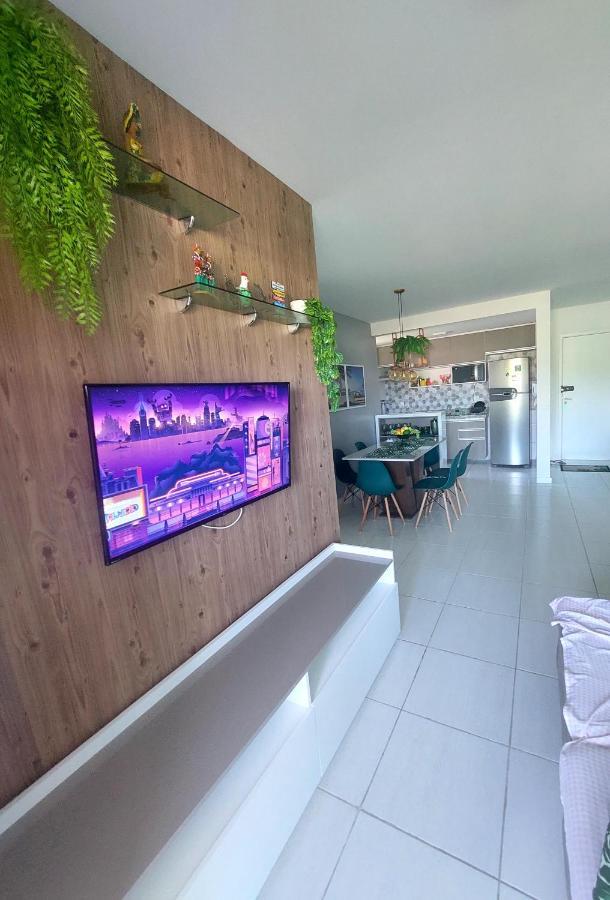 Flat Aconchegante, 3 Quartos, Condominio Muro Alto Em Pôrto das Galinhas Dış mekan fotoğraf